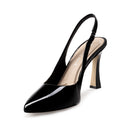 MARISELA | ZAPATILLAS NEGRAS DE PIEL