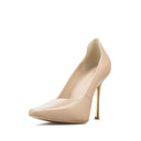 Amelia - Zapatillas de Piel Beige | Davenia