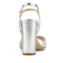ROMA | TACONES PLATA DE PIEL