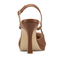 GALIA | ZAPATILLAS CAFÉ DE PIEL