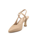 MARISOL | ZAPATILLAS BEIGE DE PIEL