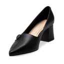 MAYRA | ZAPATILLAS NEGRAS DE PIEL