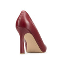 Antonella - Zapatillas de Piel Roja | Davenia