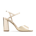 ROMA | TACONES DORADOS DE PIEL