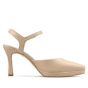 Antara - Zapatillas de Piel Beige | Davenia