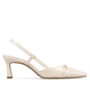 TAMARA | ZAPATILLA MARFIL DE PIEL