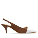 LISA | ZAPATILLAS CAFÉ CON BLANCO