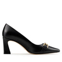 Ámbar - Zapatillas de Piel Negras | Davenia