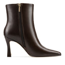 Gema - Botines de Piel Chocolate