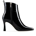 Alondra - Botines de Piel Charol Negro