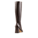 GALA | BOTA LARGA DE PIEL CAFÉ