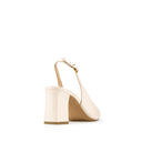 ADELA | ZAPATILLAS MARFIL DE PIEL