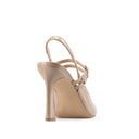 Angela - Zapatillas de Piel Beige | Davenia