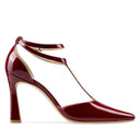 Alana - Zapatillas de Piel Vino
