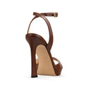 LILY | SANDALIAS DE PIEL CAFÉ
