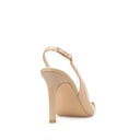 Alexia - Zapatillas de Piel Beige | Davenia