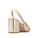 ELSA | SANDALIA DE PIEL CHAMPAGNE