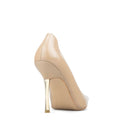 Amelia - Zapatillas de Piel Beige | Davenia