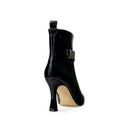 Alondra - Botines de Piel Negro | Davenia