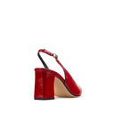 Adela - Zapatillas de Piel Roja | Davenia