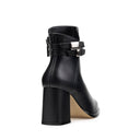 Carlota - Botines de Piel Negro | Davenia
