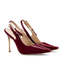 JULIA | ZAPATILLAS DE PIEL ROJAS