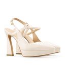 CELESTE | ZAPATILLAS MARFIL DE PIEL