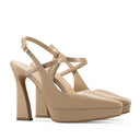 CELESTE | ZAPATILLAS BEIGE DE PIEL
