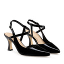 DÉBORA | ZAPATILLAS NEGRAS DE PIEL