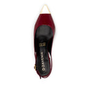 Adela - Zapatillas de Piel Rojo Chili | Davenia