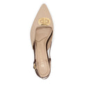 FLOR | ZAPATILLAS BEIGE CON CAFÉ
