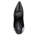 Bianca - Zapatillas de Piel Negras | Davenia