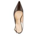 Zoe - Zapatillas de Piel Chocolate | Davenia