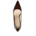 Tania - Zapatillas de Piel Charol Café | Davenia