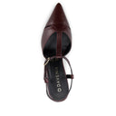Magnolia - Zapatillas de Piel Vino | Davenia