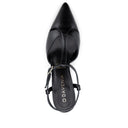 Magnolia - Zapatillas de Piel Negro| Davenia