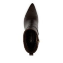 Alondra - Botines de Piel Café