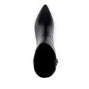 IZEL | BOTA LARGA DE PIEL NEGRO