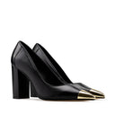 JAZMÍN | ZAPATILLAS NEGRAS DE PIEL