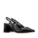 LILIANA | ZAPATILLAS NEGRAS DE PIEL