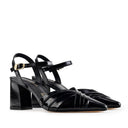 Alicia - Zapatillas de Piel Negra | Davenia