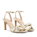 NOA | TACONES DE PIEL PLATINO