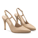 MIRANDA | ZAPATILLAS BEIGE DE PIEL