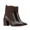 MIA | BOTIN DE PIEL CAFÉ