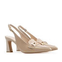 MARIANA | ZAPATILLAS BEIGE DE PIEL