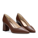 TANIA | ZAPATILLA DE PIEL CAFÉ