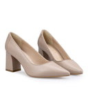 TANIA | ZAPATILLA DE PIEL NUDE