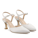 MAGDA | ZAPATILLAS MARFIL DE PIEL