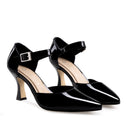 JULISSA | ZAPATILLAS NEGRAS DE PIEL