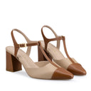HELA | ZAPATILLAS CAFÉ DE PIEL